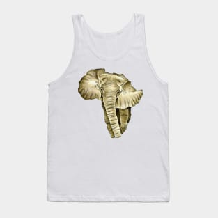 African Continent Tank Top